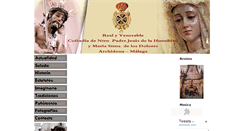 Desktop Screenshot of humildadarchidona.org